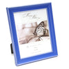 Maxxi Photo / Picture Frames in Bright Blue on Solid Hardwood Fits 8 x 10 Inches Photo Print Size Quality Picture Frame from the Rainbow Collection Designed in Italy
