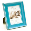 Maxxi Photo / Picture Frames in Bright Cyan on Solid Hardwood Fits 8 x 10 Inches Photo Print Size Quality Picture Frame from the Rainbow Collection Designed in Italy