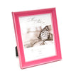 Maxxi Photo / Picture Frames in Bright Pink on Solid Hardwood Fits 4 x 6 Inches Photo Print Size Quality Picture Frame from the Rainbow Collection Designed in Italy