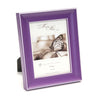 Maxxi Photo / Picture Frames in Bright Purple on Solid Hardwood Fits 4 x 6 Inches Photo Print Size Quality Picture Frame from the Rainbow Collection Designed in Italy