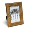 Picture Frame Arezzo Rattan 4 x 6 Antique Gold With Rattan Pattern  Maxxi Photo