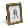Picture Frame Arezzo Beads 4 x 6 Antique Silver With Beads  Maxxi Photo