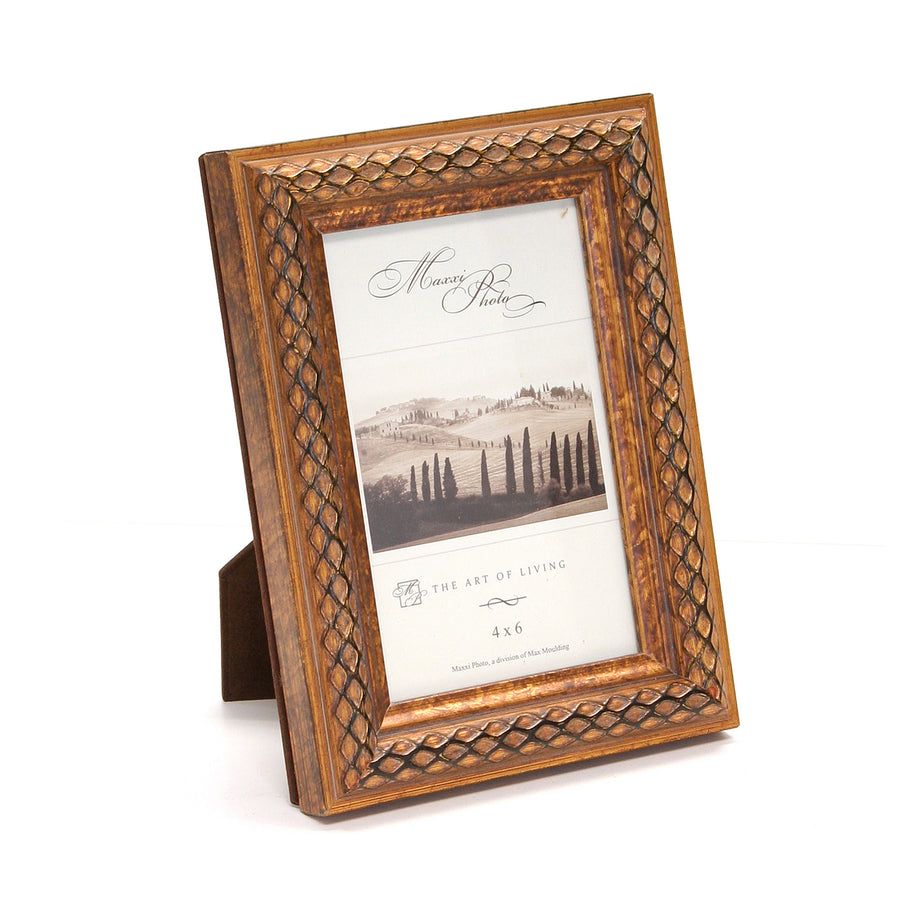 Picture Frame San Margo  8 x 10 Gold  Maxxi Photo