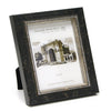 Picture Frame Lucca  8 x 10 Antique Silver with Black  Maxxi Photo