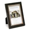 Picture Frame Lucca  4 x 6 Antique Black with Silver  Maxxi Photo