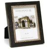 Picture Frame Lucca  8 x 10 Antique Black with Silver  Maxxi Photo