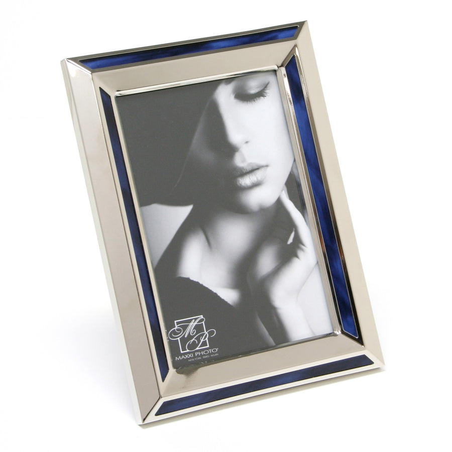 Picture Frame Cosmo Blue Marble 4 x 6 Blue Marble  Maxxi Photo